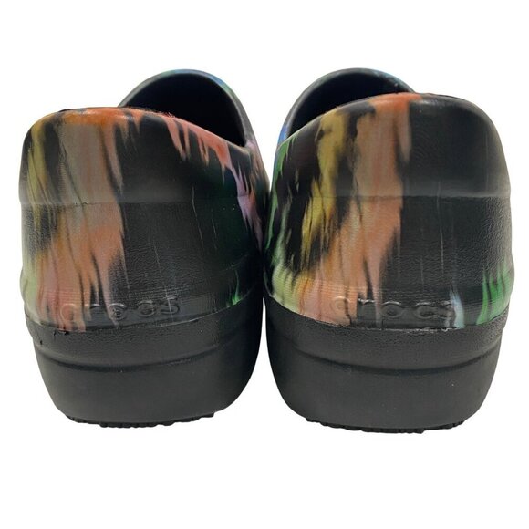 Crocs Classic Tie-Dye Clogs Unisex Size 10 Comfortable Lightweight Slip-On - Picture 4 of 9